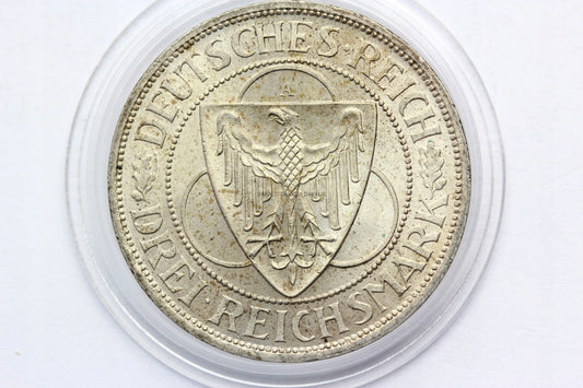 3 REICHSMARK WEIMAR 1930 -A- WYZWOLENIE NADRENII.2