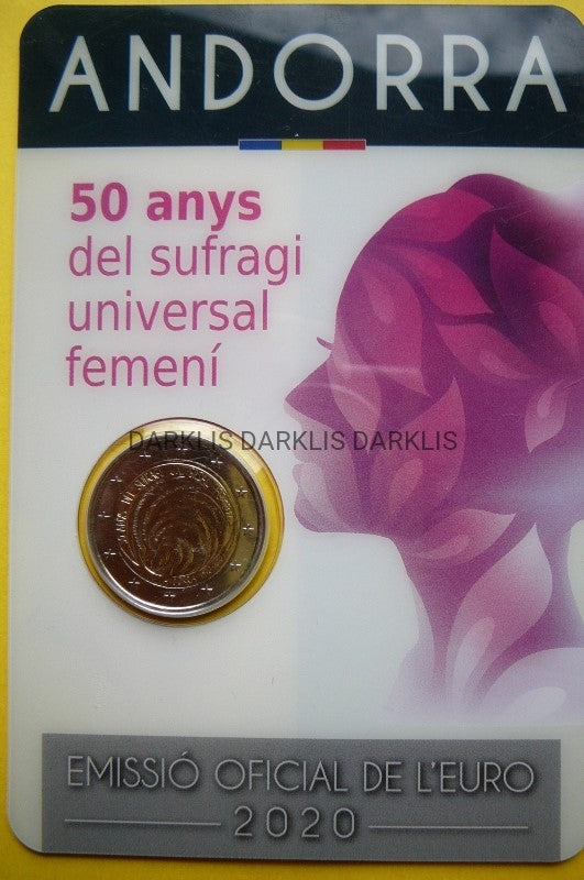 2 EURO ANDORA 2020 PRAWA WYBORCZE KOBIET darklis