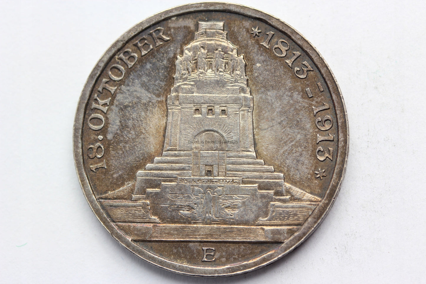 3 MARKI KAISERREICH SAKSONIA 1913 LIPSK POMNIK Nr1