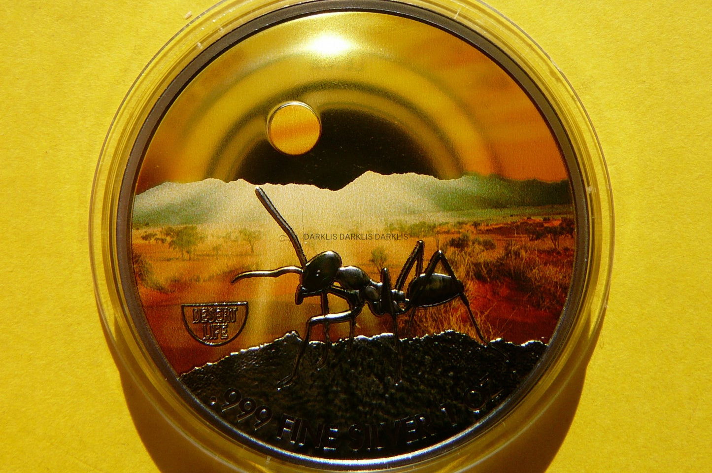 2$ NIUE 2020 MRÓWKA PUSTYNNA CHROM RUTHEN Ag Oz+CE