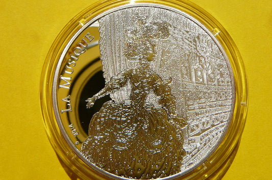 10 EURO FRANCJA 2014 - JEAN PHILIPPE RAMEAU RZADKA