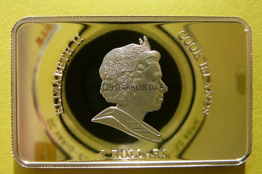 5$ 2009- BENEDYKT PRAGA HRADCZANY-Ag/Au 999-SWAROV
