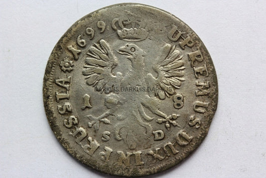 ORT BRANDEBURGIA NIEMCY 1699 FRYDERYK III STAN 3+