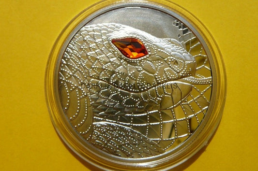 20 EURO AUSTRIA 2021 OCZY ŚWIATA WĄŻ AUSTRALIA -Ag