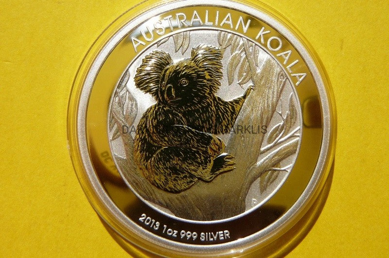 1$ AUSTRALIA 2013 - MIŚ KOALA - SREBRO 999 - UNCJA