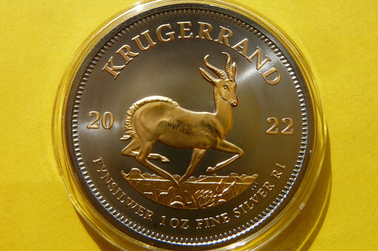 KRUGERRAND RPA 2022 ANTYLOPA PRIVY Ag/Au 99 RUTHEN