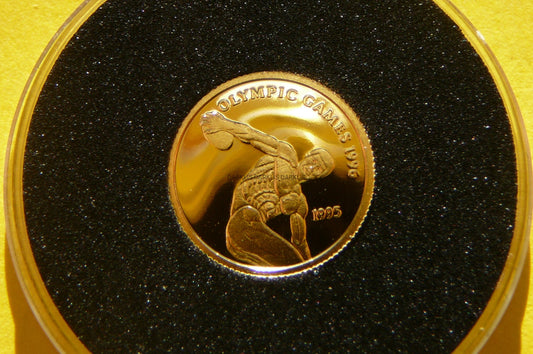 10$ SAMOA 1995 DYSKOBOL OLIMPIADA ATLANTA ZŁOTO 99