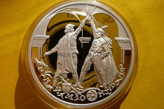 3 RUBLE ROSJA 1999 BOLSZOJ BALET SZEJK i RYCERZ Ag