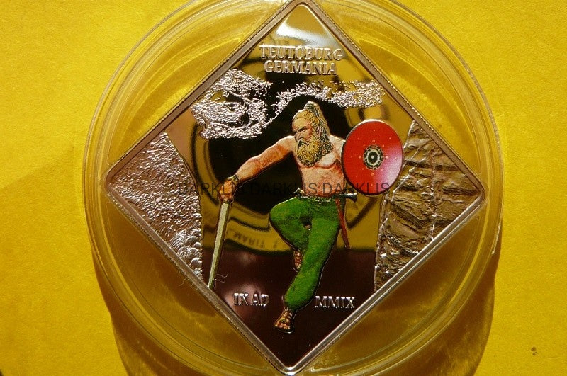 1$ PALAU 2009 GERMAŃSKI WOJOWNIK BITWA VARUSSCHLACHT