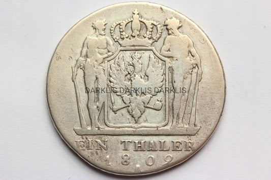 TALAR PRUSY 1802 -A- FRYDERYK WILHELM III STAN!