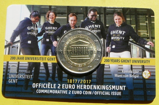 2 EURO BELGIA 2017 - UNIWERSYTET w GENT - MENNICZA