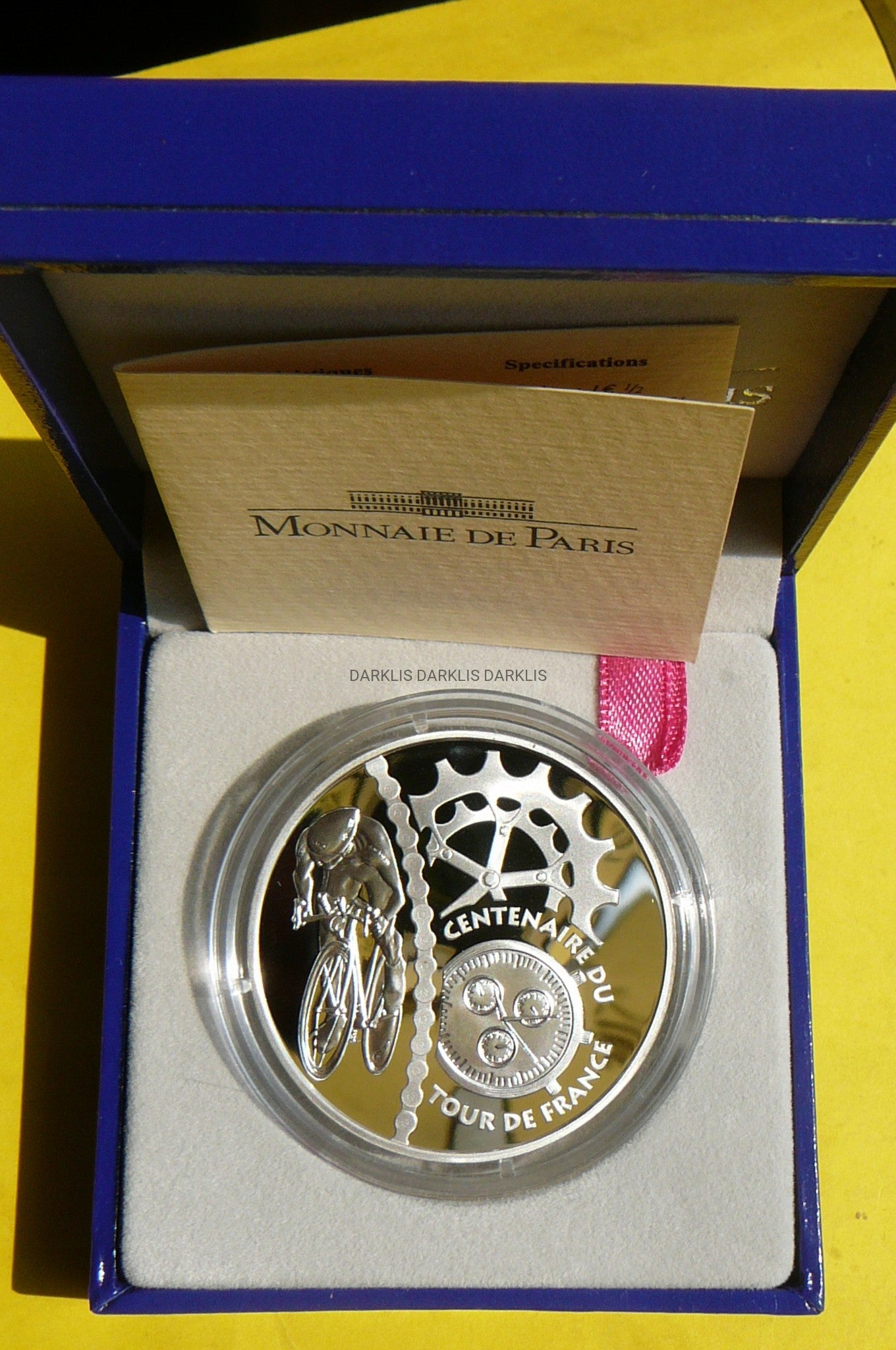 1,5 EURO FRANCJA 2003 TOUR DE FRANCE JAZDA NA CZAS