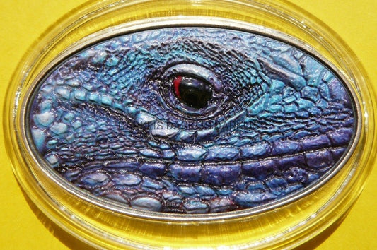 2$ NOWA ZELANDIA 2012 NIEBIESKA IGUANA Oz RZADKA