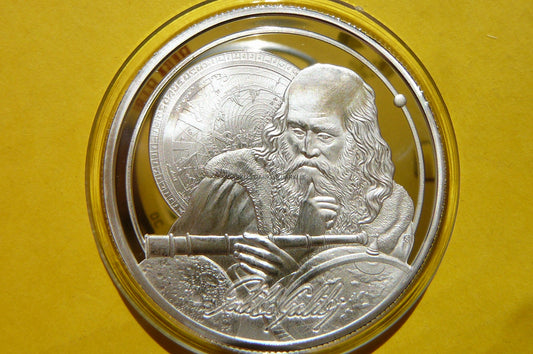 5$ NIUE 2021 GALILEUSZ SREBRO 999 UNCJA PROOF!!!