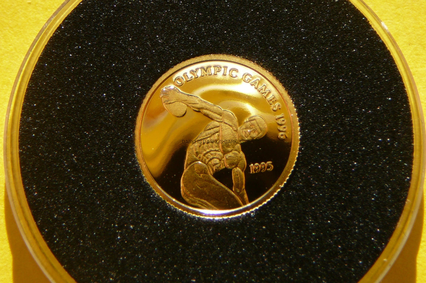 10$ SAMOA 1995 DYSKOBOL OLIMPIADA ATLANTA ZŁOTO 99