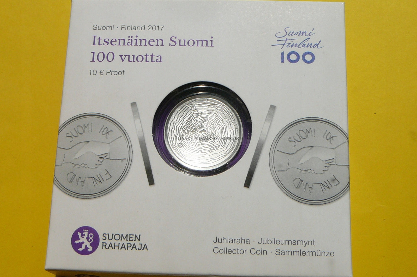 10 EURO FINLANDIA 2017 100 LAT NIEPODLEGŁOŚĆ PROOF