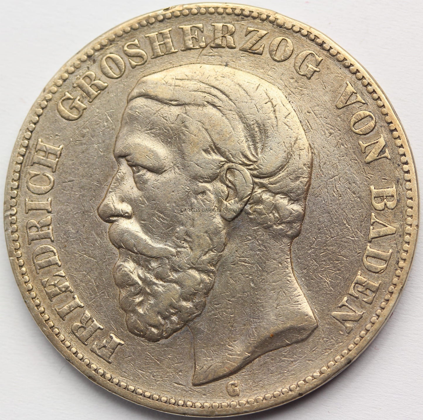 5 MAREK KAISERREICH BADENIA 1876 ORYGINAŁ RZADSZA Nr9