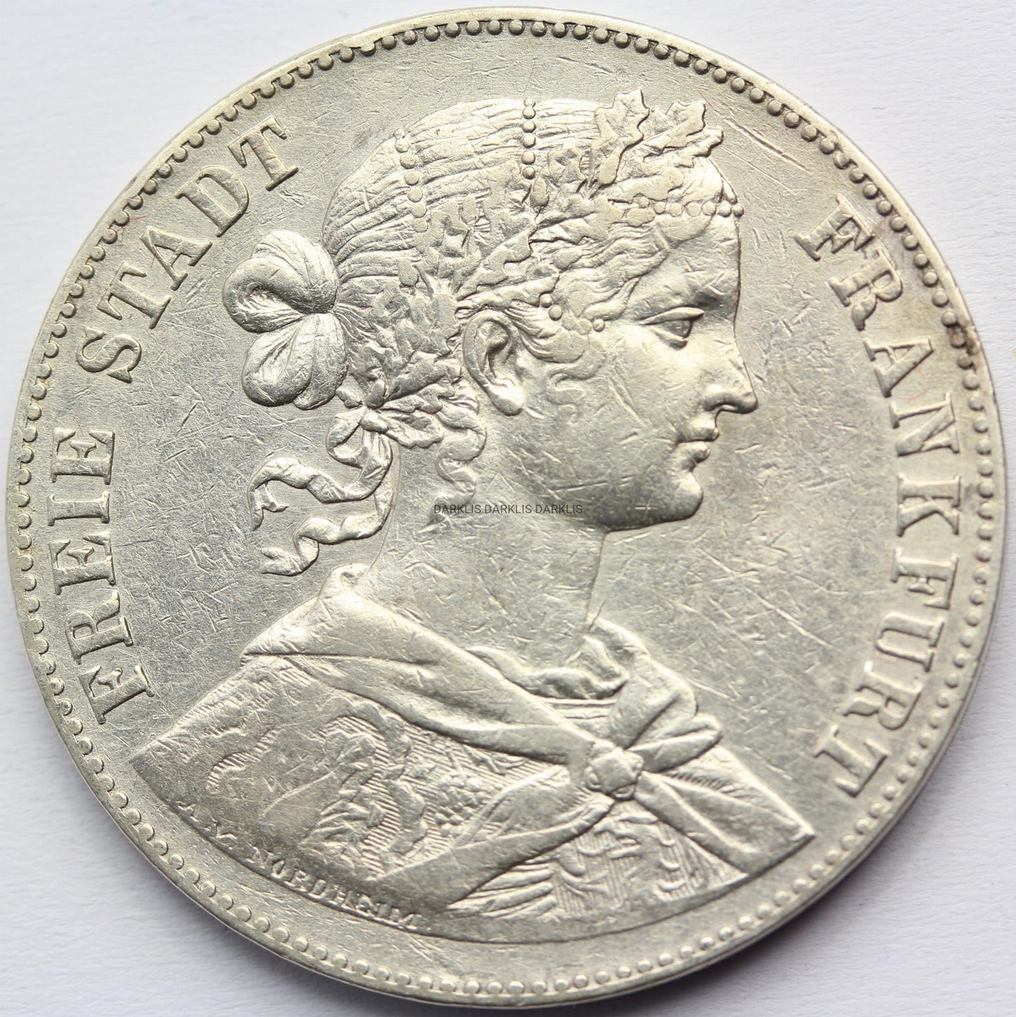 TALAR NIEMCY WOLNE MIASTO FRANKFURT 1860 - STAN!!! Nr.1