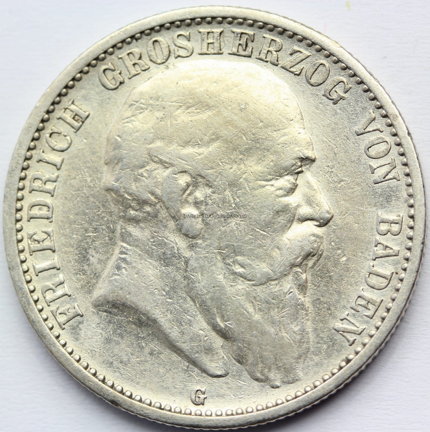 2 MARKI BADENIA KAISERREICH 1907 FRYDERYK I Nr.7