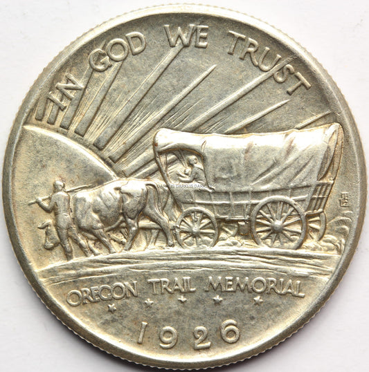1/2$ USA 1926 SZLAK OREGOŃSKI BARDZO RZADKA STAN 1