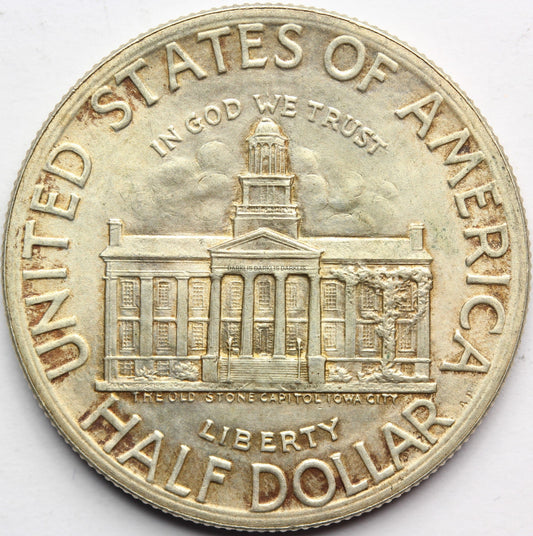 1/2$ USA 1946 - 100 LECIE STANU IOWA RZADKA STAN 1