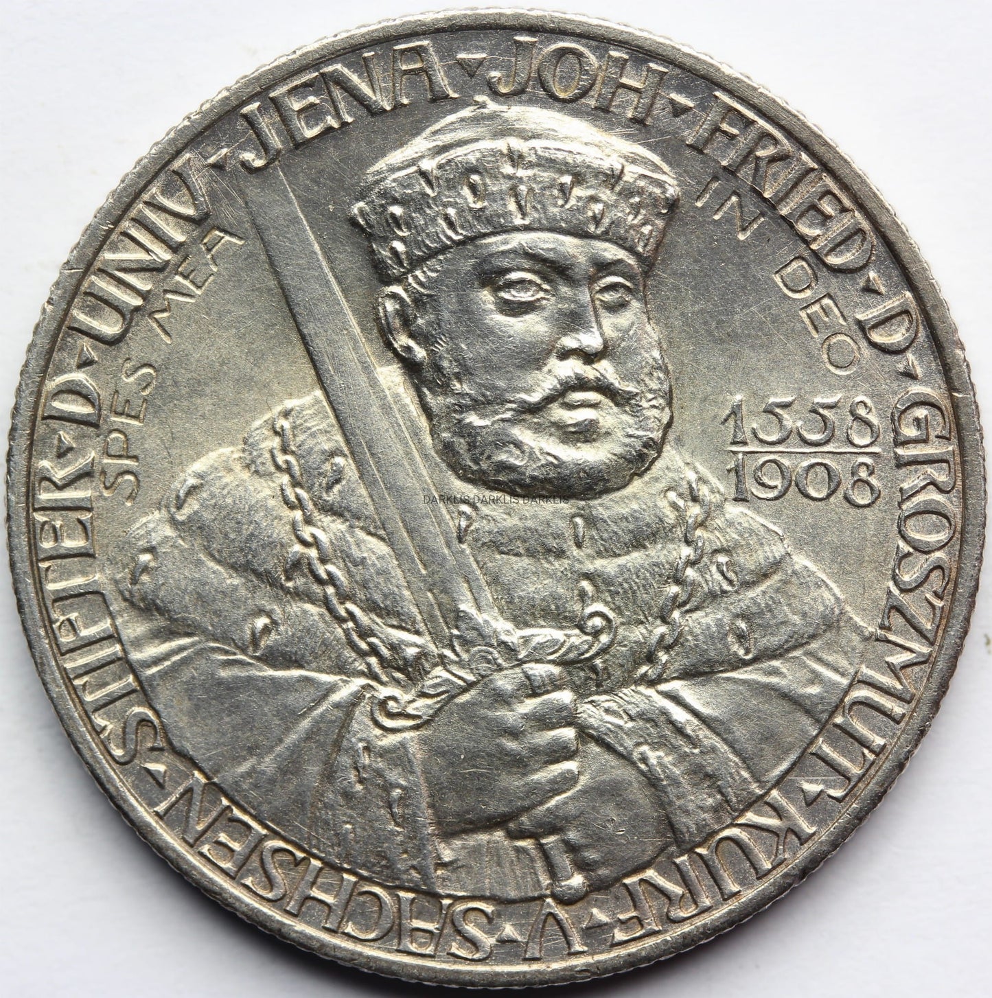 2 MARKI SAKSONIA EISENACH 1908 UNIWERSYTET JENA Nr.7