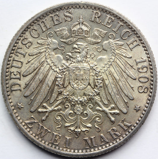 2 MARKI SAKSONIA EISENACH 1908 UNIWERSYTET JENA Nr.7