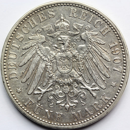 5 MAREK KAISERREICH BADENIA 1907 FRYDERYK Nr.1