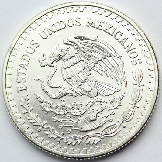 1/2 ONZA PLATA PURA MEKSYK 1993 BOGINI LIBERTAD Ag