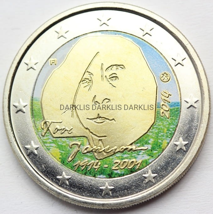 *2 EURO FINLANDIA 2014 PISARKA TOVE JANSSON KOLOR