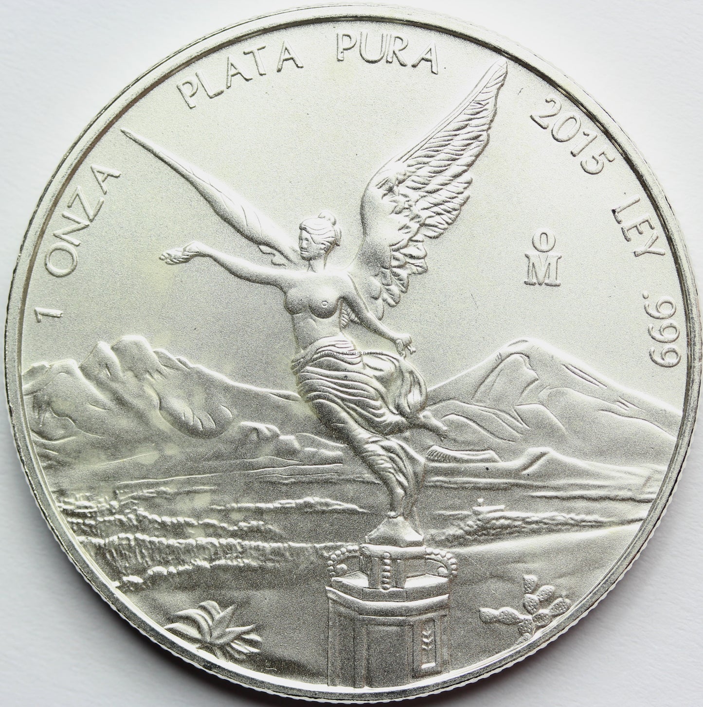 ONZA PLATA PURA MEKSYK 2015 LIBERTAD BOGINI Ag Oz