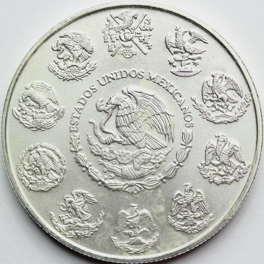 ONZA PLATA PURA MEKSYK 2015 LIBERTAD BOGINI Ag Oz