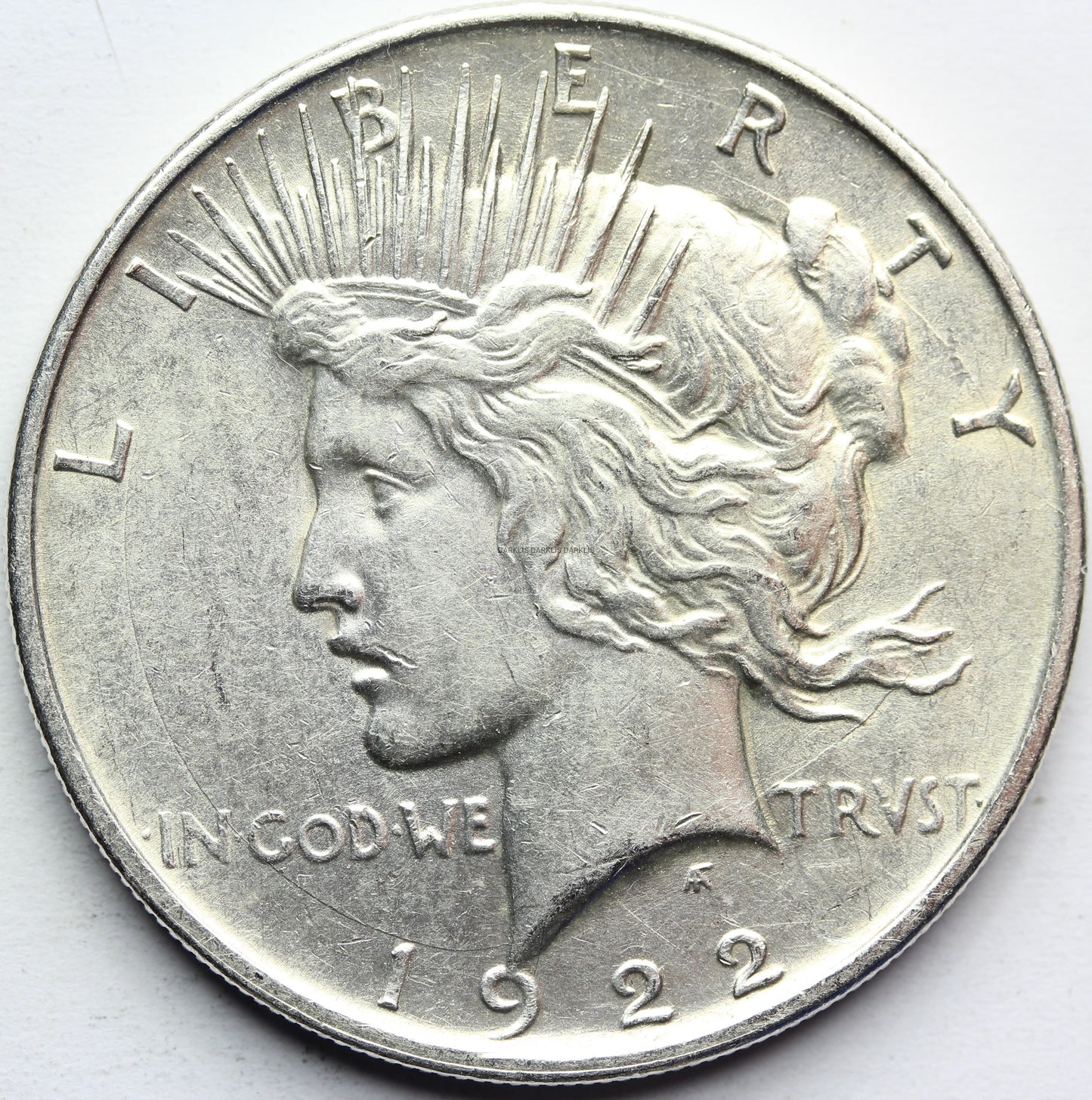 PEACE DOLLAR USA 1922 D LIBERTY EAGLE SUPER STAN Nr.2