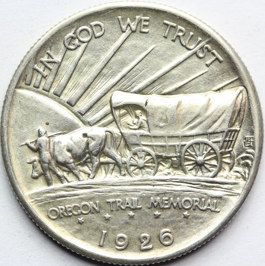1/2$ USA 1926 SZLAK OREGOŃSKI BARDZO RZADKA STAN Nr.2