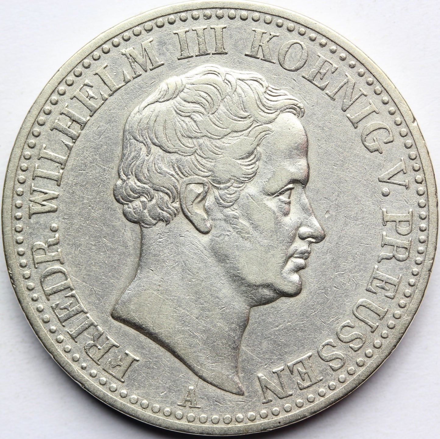 TALAR GÓRNICZY PRUSY 1836 A FRYDERYK WILHELM III Nr.3