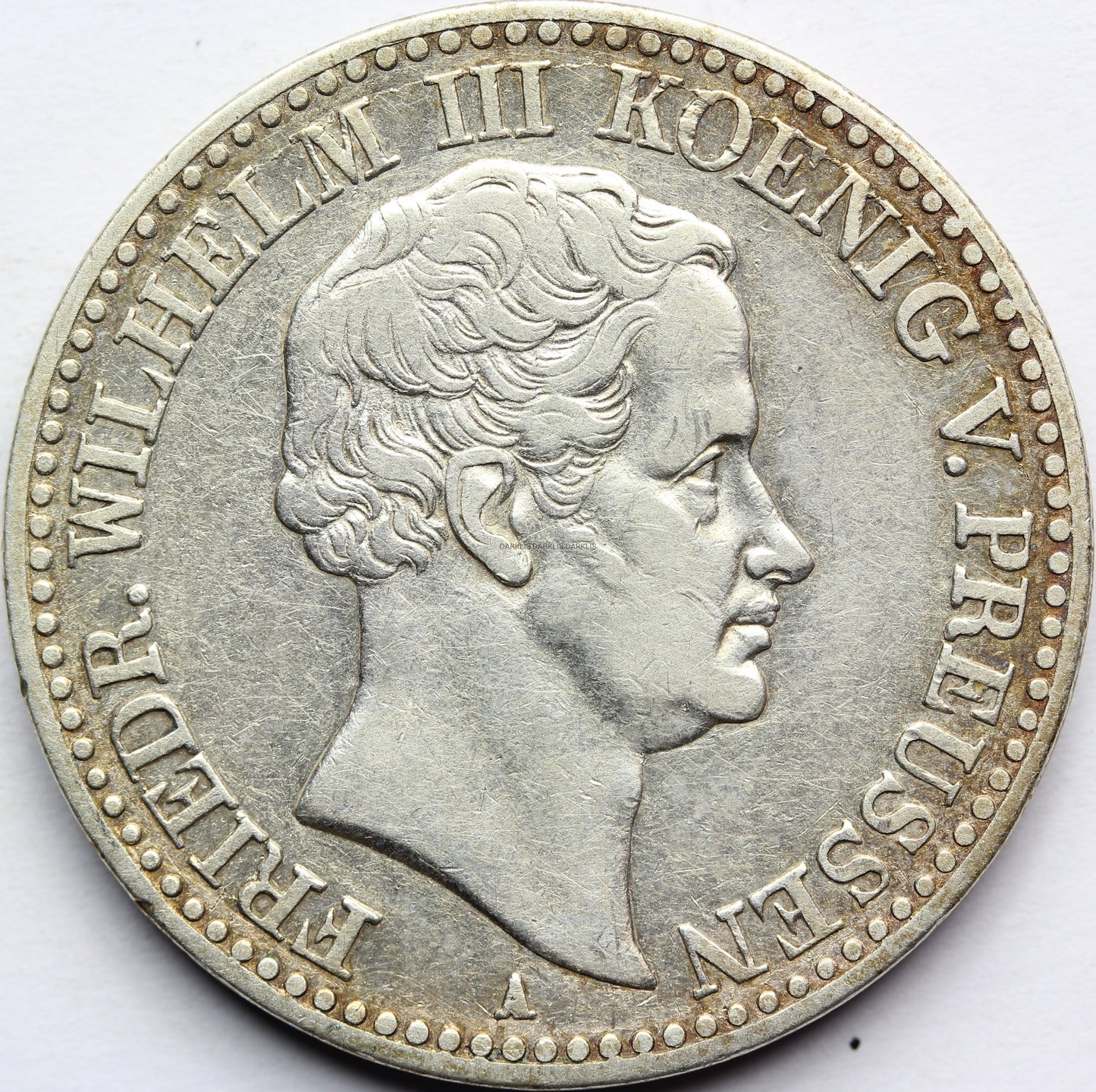 TALAR GÓRNICZY PRUSY 1831 A FRYDERYK WILHELM III Nr.2