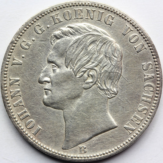 TALAR SAKSONIA 1871 ZWYCIĘSTWO NAD FRANCJĄ Nr.5
