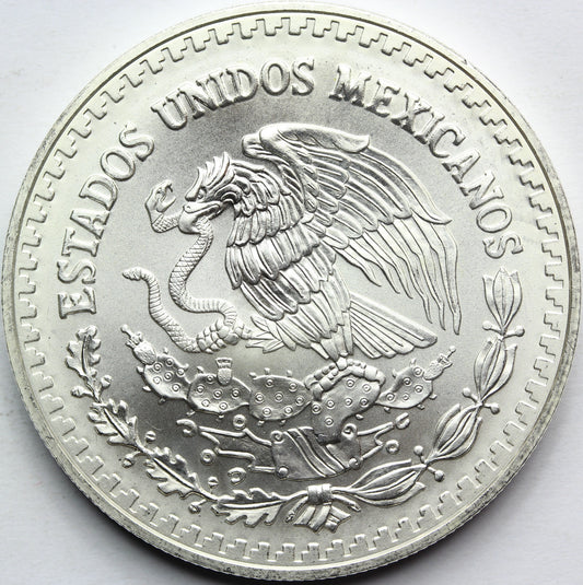 ONZA PLATA PURA MEKSYK 1998 LIBERTAD BOGINI RZADKA Nr.2