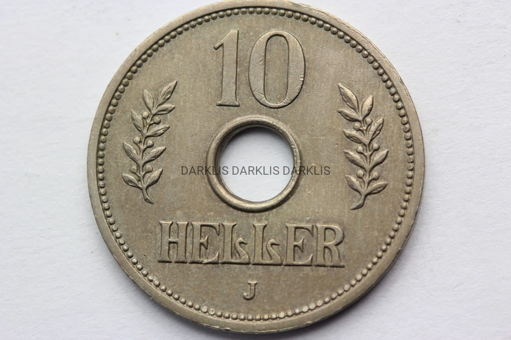 10 HELLER NIEMIECKA AFRYKA WSCHODNIA 1910 J RZADKA