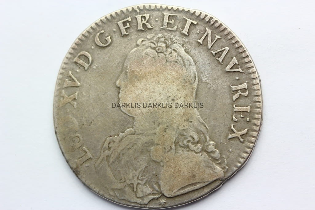 ECU FRANCJA 1730 D LUDWIK XV