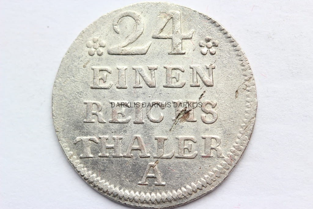 1/24 TALARA 1752 A BERLIN PRUSY FRYDERYK II ST.1