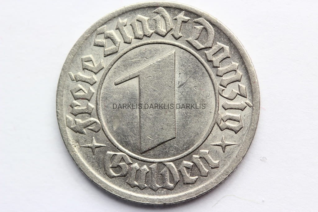 GULDENA WOLNE MIASTO GDAŃSK 1932 ORYGINAŁ STAN!