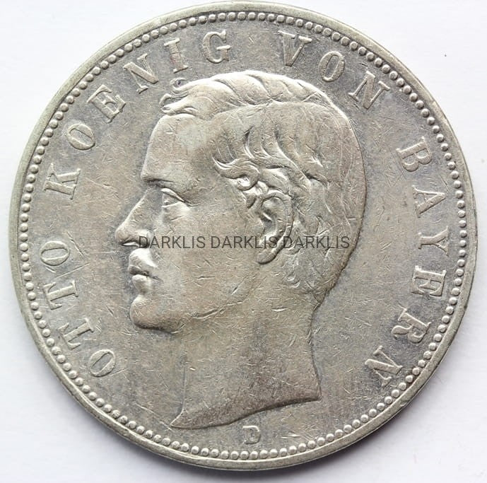 5 MAREK KAISERREICH BAWARIA 1907 OTTO RZADSZA Nr.1