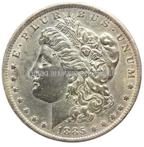 MORGAN DOLLAR USA 1885 O LIBERTY EAGLE SUPER N.1