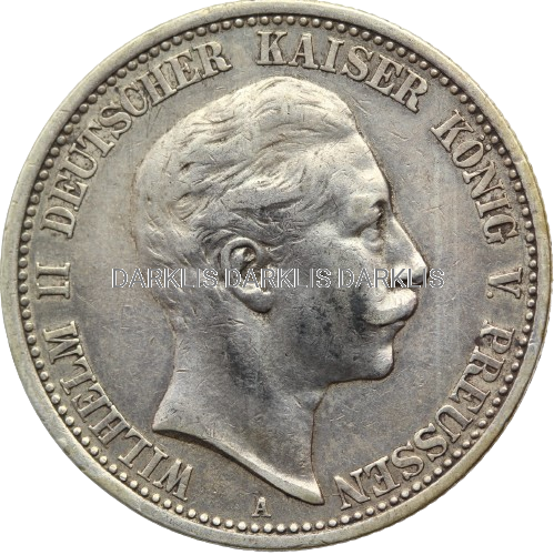2 MARKI KAISERREICH PRUSY 1906 WILHELM II ORYGINAŁ NR11