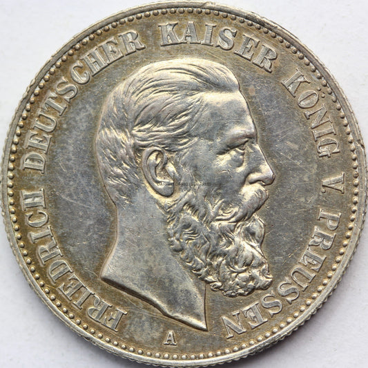 2 MARKI KAISERREICH PRUSY 1888 FRYDERYK STAN 2 NR91