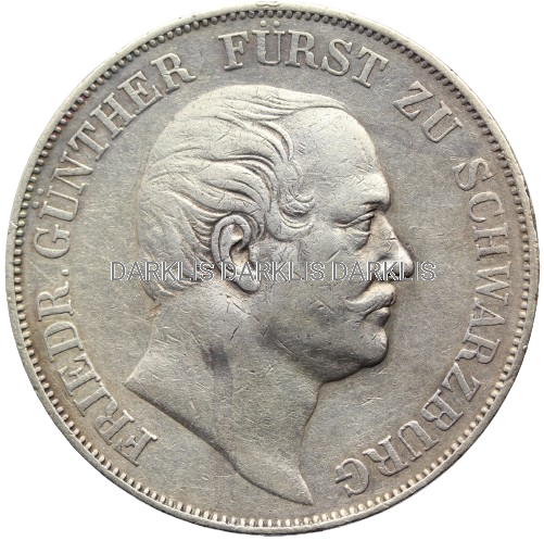 TALAR SCHWARZBURG RUDOLSTADT 1866 RZADKA