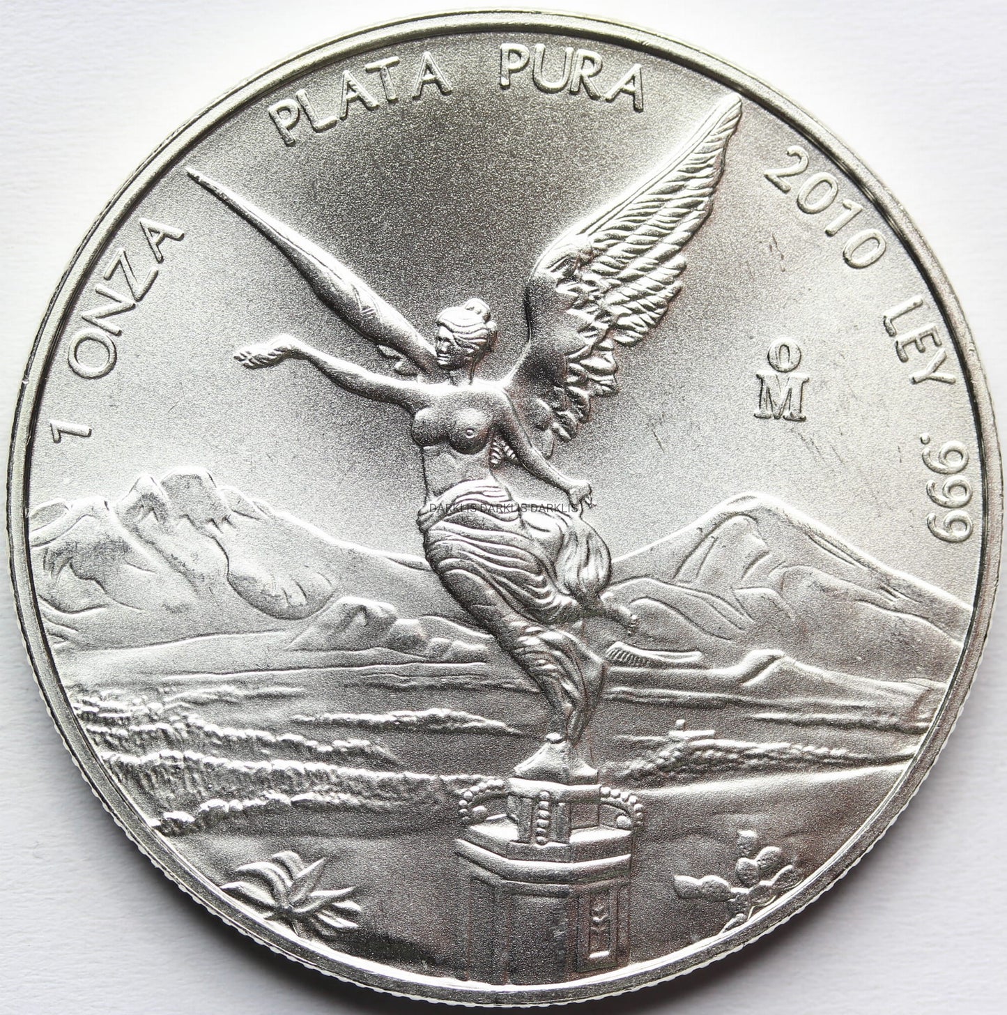 ONZA PLATA PURA MEKSYK 2010 BOGINI WOLNOŚCI LIBERTAD