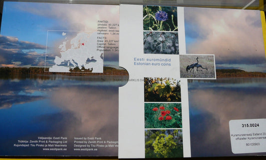 KMS ESTONIA 2011 OFICJALNE WYDANIE MENNICY UNC