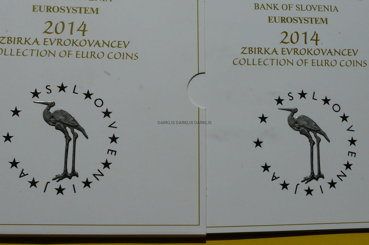 8,88 EURO KMS SŁOWENIA 2014 OFICJALNE WYDANIE UNC
